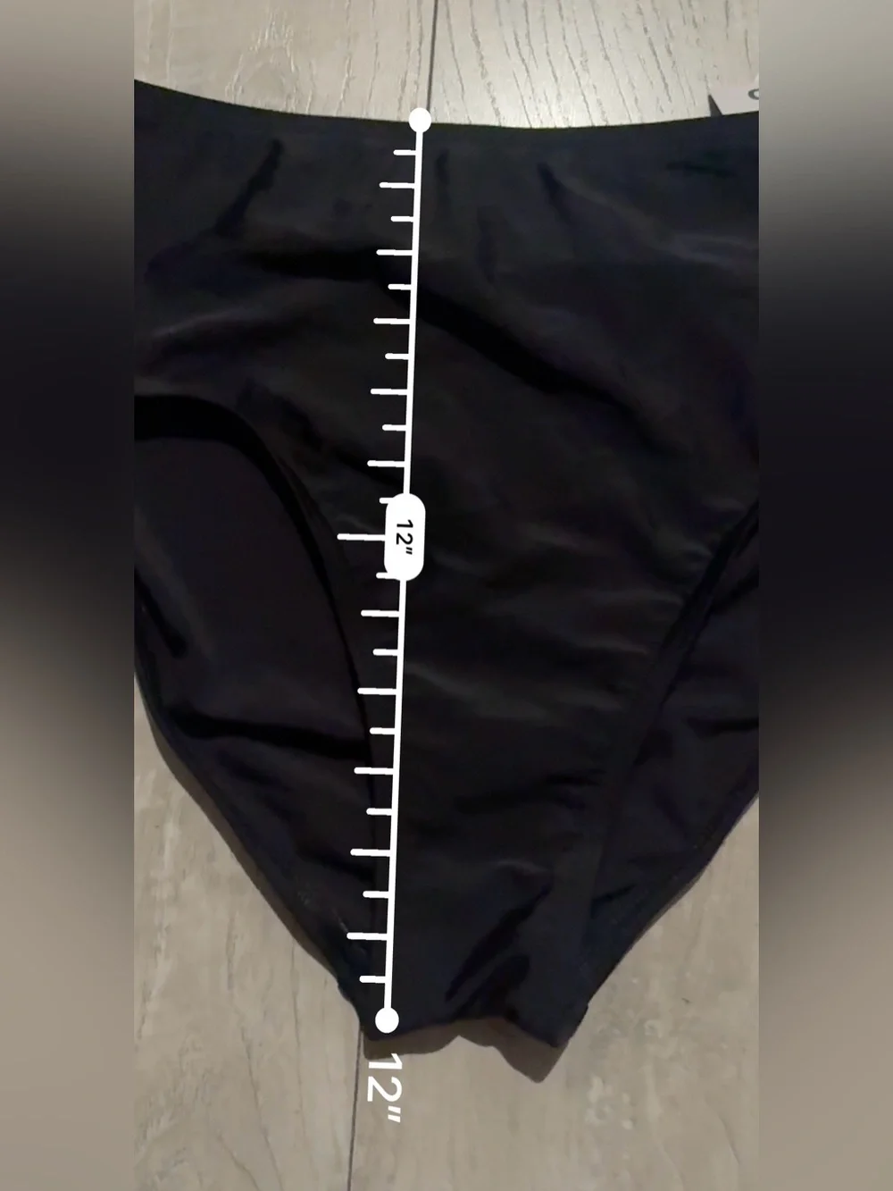 Lands' End Black Swimsuit bottoms